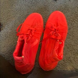 Red Vans